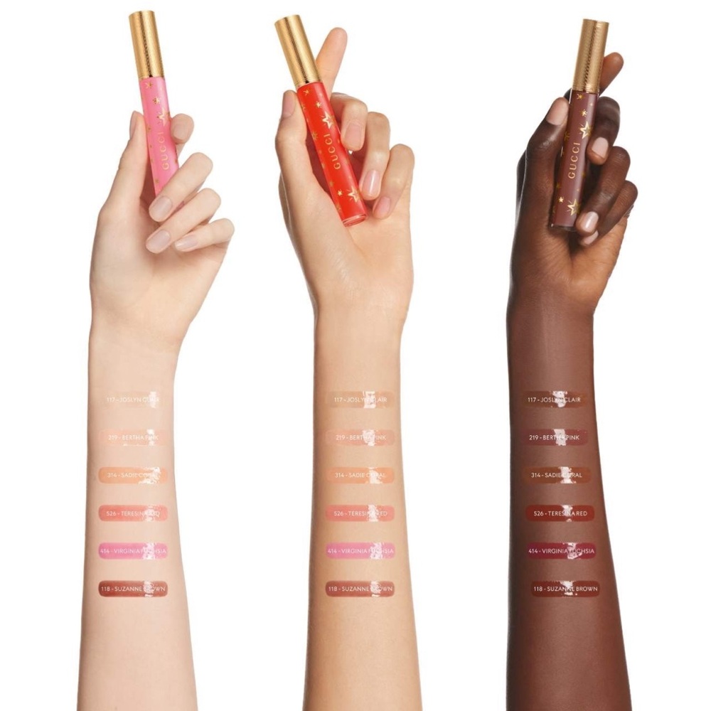Gucci Hydrating Plumping Lip Gloss - Bertha Pink - Picture 8 of 8